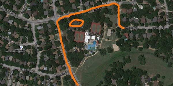 Easter Egg Hunt Location Map 2
